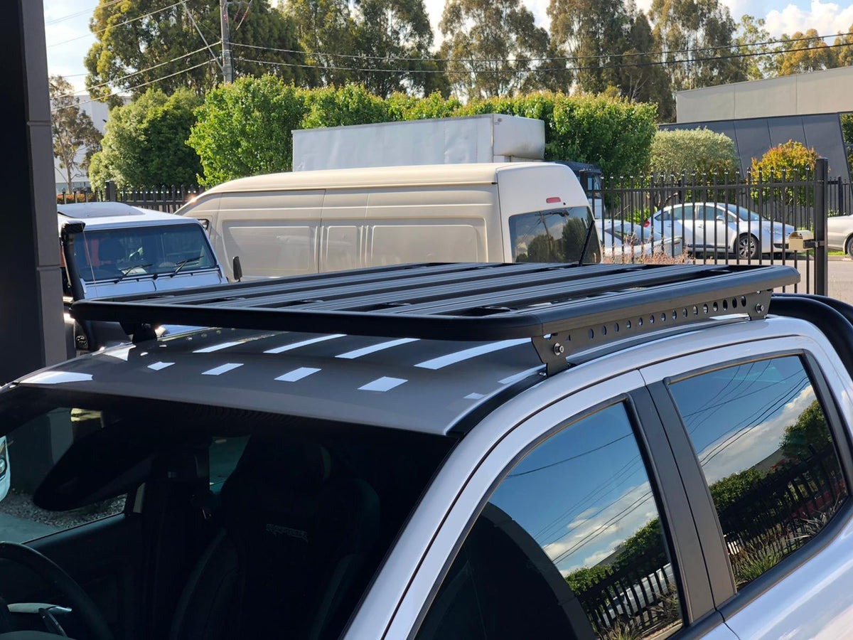 Aluminium Flat Roof Rack Backbone To Suit Ford Ranger Wildtrak 2011-20 