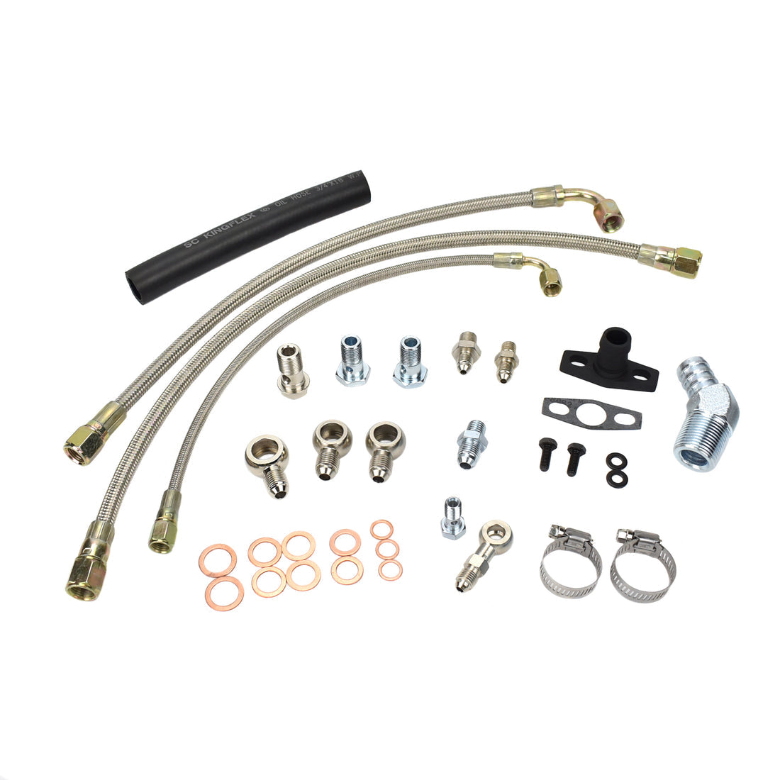 Turbo Oil Water Line Kit Nissan Td42 Gu With Td05h – Performanceheaven