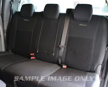 Load image into Gallery viewer, 2nd Row Tailored Wetseat Neoprene Seat &amp; Headrest Covers for Nissan Patrol Y62, (ST-L, Ti) 12/2012-Current, Mid Grey With Black Stitching
