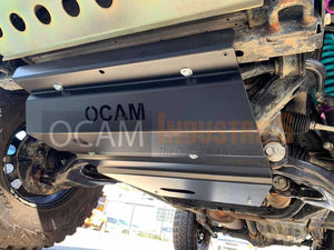 OCAM Aluminium Bash Plates for Toyota Prado 150 Series 2009-2023 6mm Red