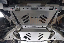 Load image into Gallery viewer, OCAM 3-pce Aluminium Bash Plates For Nissan Patrol Y62 Series 5-On, 11/2019-On
