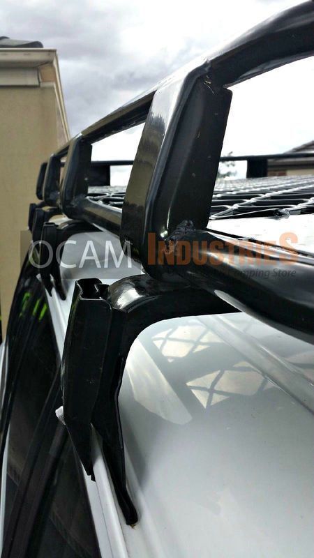 Aluminium Roof Rack for Mitsubishi Delica, Full Length Cage Alloy With ...