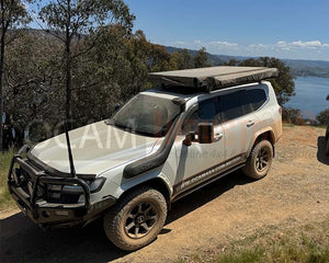 OCAM Deluxe Steel Bull Bar For Toyota Landcruiser 300 Series 2021-On & OCAM 12k Winch