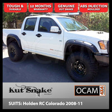 Load image into Gallery viewer, Kut Snake Flares Front &amp; Rear Set for Holden Colorado RC 2008-2011 ABS (Code #29/29)
