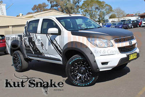 Kut Snake Flares Front & Rear Set for Holden Colorado RG 07/2016-2019 ABS (Code #31-2)