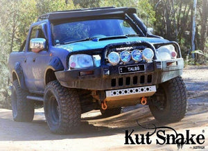 Kut Snake Flares Front & Rear Set for Nissan Navara D22 2004-2015 ABS (Code #13/13)