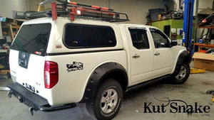 Kut Snake Flares Front & Rear Set for Nissan Navara D40 2005-2015 ABS (Code #7/7)