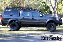 Load image into Gallery viewer, Kut Snake Flares Front &amp; Rear Set for Nissan Navara D40 2005-2015 ABS (Code #7/7)
