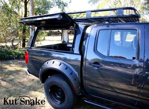 Kut Snake Flares Front & Rear Set for Nissan Navara D40 2005-2015 ABS (Code #7/7)