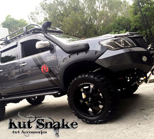 Kut Snake Flares Front Set for Toyota Hilux N70 2005-11 SR SR5 Monster, Front Wheels ABS (Code #2)