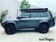 Load image into Gallery viewer, Kut Snake Flares for Toyota Landcruiser 200 Series - Fronts only ABS (#38), Texture Finish
