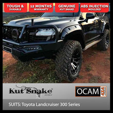 Load image into Gallery viewer, Kut Snake Flares Front &amp; Rear Set for Toyota Landcruiser 300 Series ABS (#63/63)
