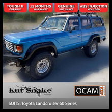 Load image into Gallery viewer, Kut Snake Flares Front &amp; Rear Set for Toyota Landcruiser 60 Series, ABS (Code #57)
