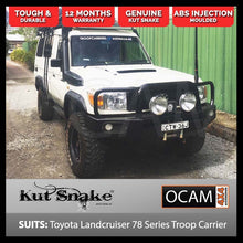 Load image into Gallery viewer, Kut Snake Flares Front &amp; Rear Set for Toyota Landcruiser 78 Series Troop Carrier Full Set 2007-2023, #10/14
