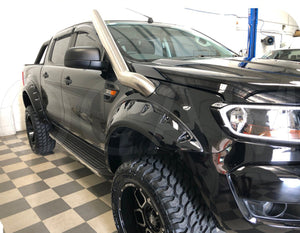 Kut Snake Flares Front & Rear Set for Ford Ranger PX PX MKII 2011-2018 Slimline Smooth Finish Full Set ABS (Code #18/18)