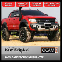 Load image into Gallery viewer, Kut Snake Flares Front &amp; Rear Set for Ford Ranger PX PXMKII 2011-2018 Slimline 58mm ABS (Code #18/18)
