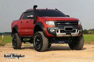 Kut Snake Flares Front & Rear Set for Ford Ranger PX PXMKII 2011-2018 Slimline 58mm ABS (Code #18/18)