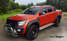 Load image into Gallery viewer, Kut Snake Flares Front &amp; Rear Set for Ford Ranger PX PXMKII 2011-2018 Slimline 58mm ABS (Code #18/18)
