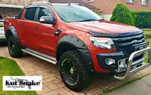 Load image into Gallery viewer, Kut Snake Flares Front &amp; Rear Set for Ford Ranger PX PXMKII 2011-2018 Slimline 58mm ABS (Code #18/18)
