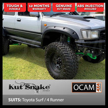 Load image into Gallery viewer, Kut Snake Flares Front Set for Toyota Surf &amp; 4 Runner ABS Fronts Only (#27)
