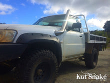 Load image into Gallery viewer, Kut Snake Flares Front &amp; Rear Set for Nissan Patrol GU Series All Models ABS 75mm - Front &amp; Rear Set (Code #23/23)
