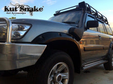 Load image into Gallery viewer, Kut Snake Flares Front &amp; Rear Set for Nissan Patrol GU Series 1 2 3, 1997-2004 Full Set 4 ABS (Code #4/4)
