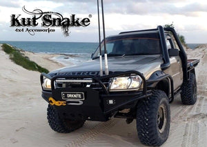 Kut Snake Flares Front & Rear Set for Nissan Patrol GU Series 1 2 3, 1997-2004 Full Set 4 ABS (Code #4/4)