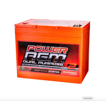 Load image into Gallery viewer, POWER AGM Dual Purpose Battery 85AH 12V, Under Bonnet, 24 Months Warranty
