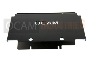 OCAM Steel Bash Plates for Ford Ranger PX PXMKII PXMKIII 2011-06/2022, 4mm Steel Black (2nd style)