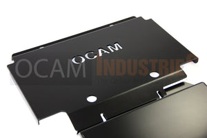 OCAM Steel Bash Plates for Ford Ranger PX PXMKII PXMKIII 2011-06/2022, 4mm Steel Black (2nd style)