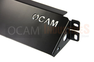 OCAM Steel Bash Plates For Nissan Patrol GQ GU - 4mm Steel in Black