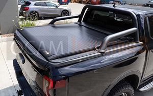 Retractable Electric Tonneau Cover Roller Shutter For Ford Ranger Next-Gen, Super Cab, 07/2022+