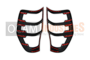 Tail Light Lamp Surrounds for Ford Ranger Next-Gen XLT 06/2022-Current