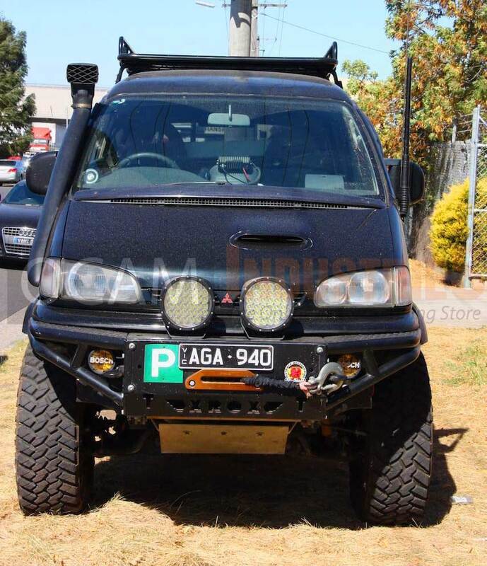 Aluminium Tradesman Roof Rack for Mitsubishi Delica Full Length Alloy ...