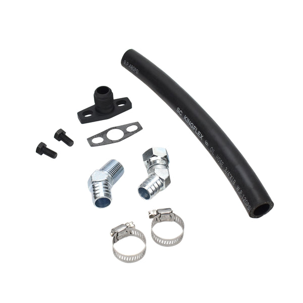 Turbo Oil Drain Hose Kit Toyota 1TR 2TR with Garrett G-Series G30 G35