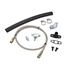 Load image into Gallery viewer, Turbo Oil Feed Return Line Kit Toyota Land Cruiser 1HZ with Garrett GT28R
