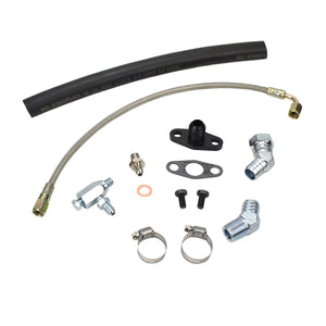 Turbo Oil Feed Return Line Kit Toyota 1TR 2TR with Holset HX30 HX35