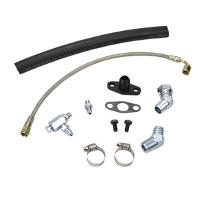 Turbo Oil Feed Return Line Kit Toyota 1TR 2TR with Precision PTE