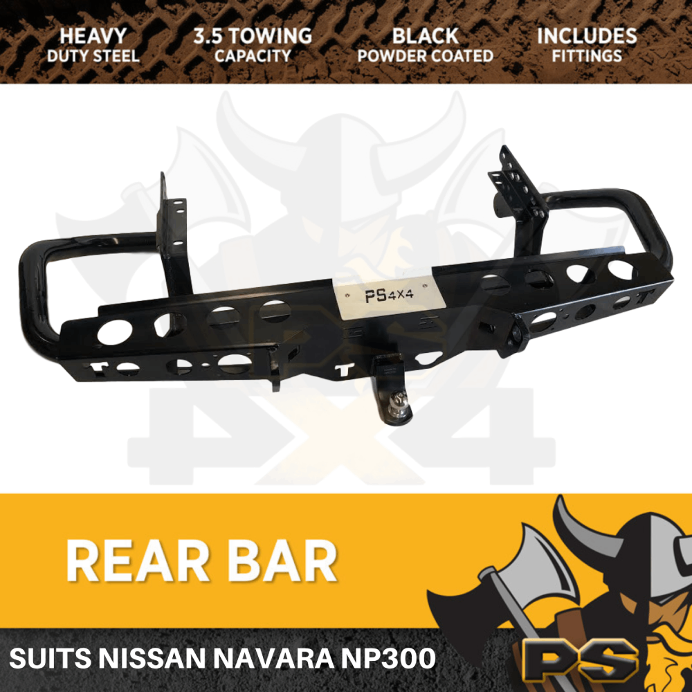 Rear Bar Bumper For Nissan Navara NP300 Rear Step Tow Bar