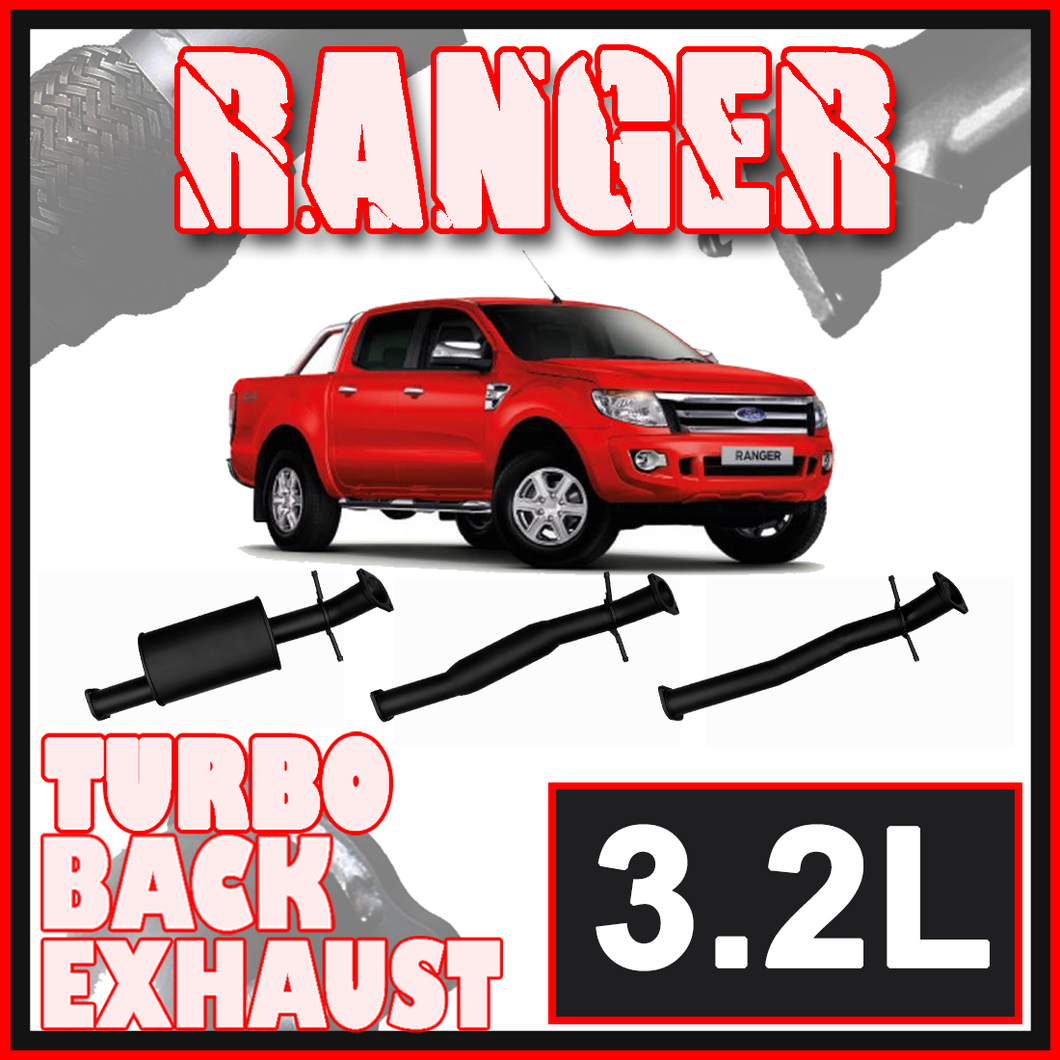 Ford PX Ranger 3.2L Ignite Exhaust