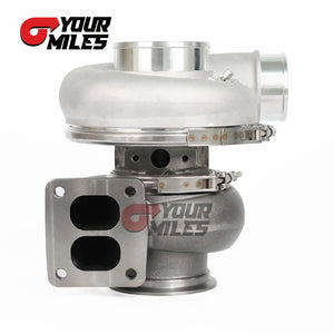 G42-1200 Compact Dual Ball Bearing System TurboCharger Point Milled Wheel T4 1.15/1.25 1.01/1.15/1.28 Dual V-band Housing