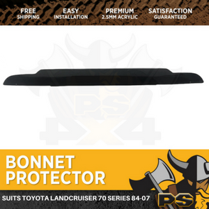 Bonnet Protector to suit Toyota Landcruiser 70 75 76 78 Series 1984-2007