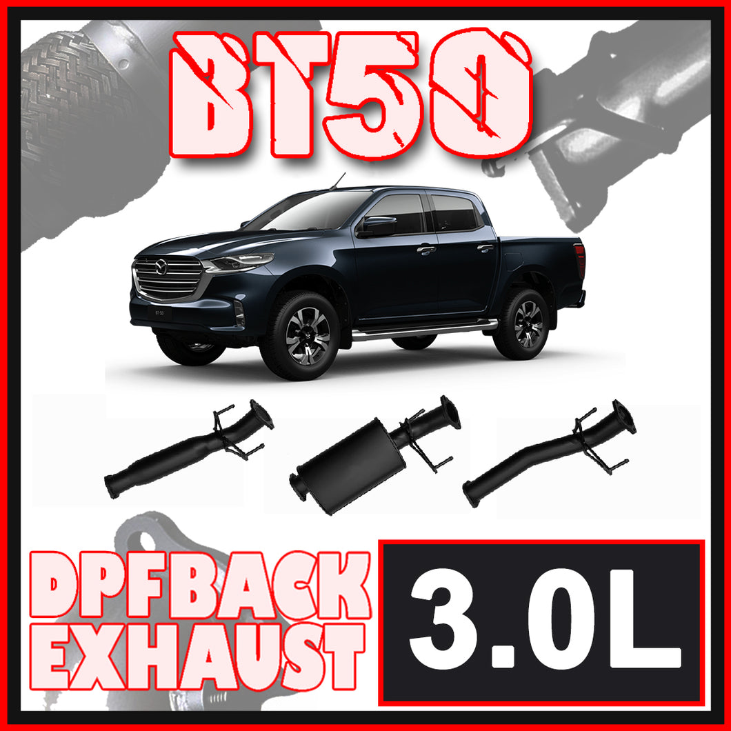 Mazda BT50 3L DPF Model Ignite Exhaust