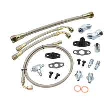 Load image into Gallery viewer, Braided Turbo Oil Water Line Kit Garrett T3 T4 (M18 Water Port)
