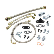 Load image into Gallery viewer, Braided Turbo Oil Water Line Kit Hitachi HT18
