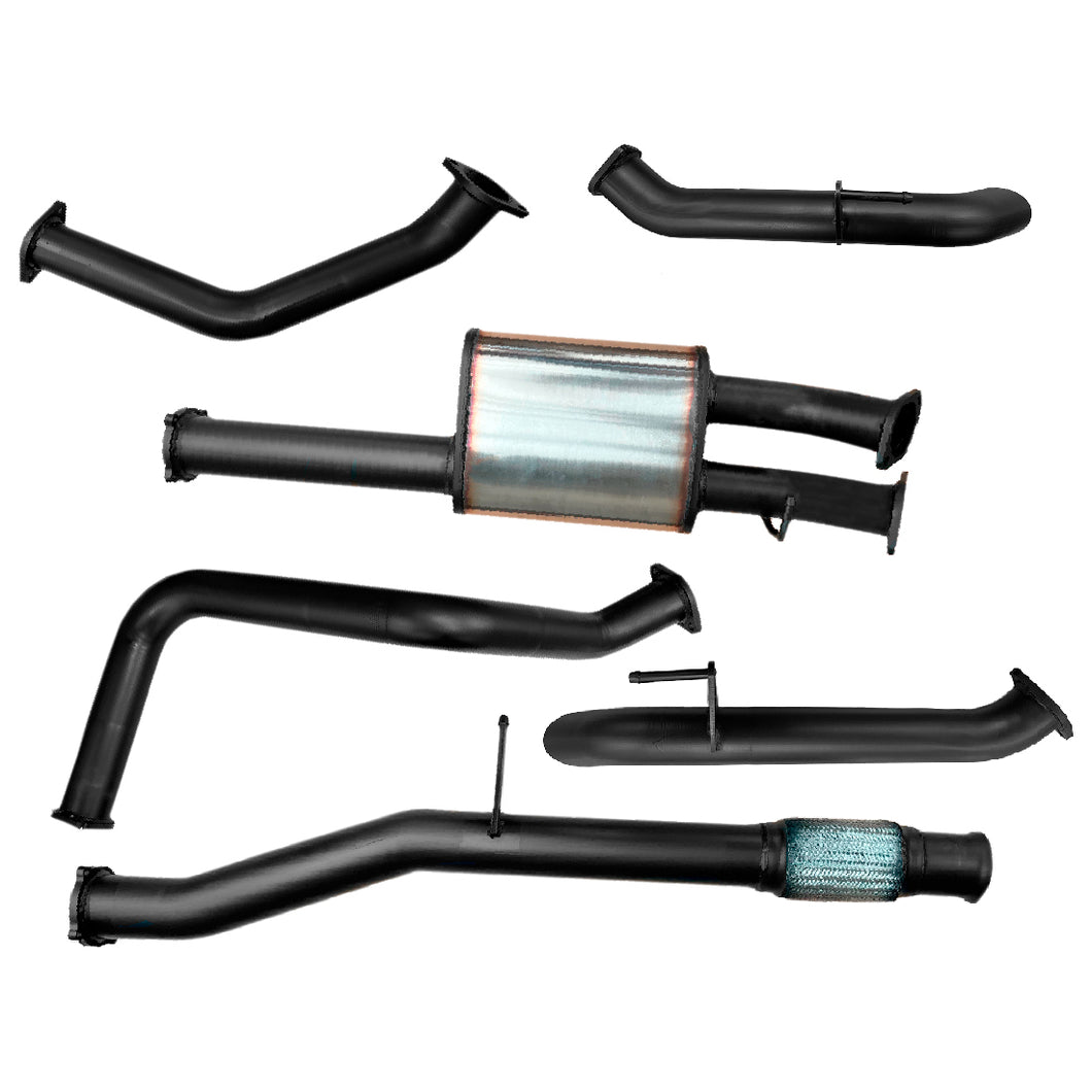 Silverado 1500 ZR2 EcoTec3 6.2L V8 Cat Back Exhaust Single 3.5