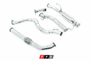 HOLDEN RODEO RA7 (2006-2008) 4JJ1 3L TD 3" TURBO BACK EXHAUST SYSTEM