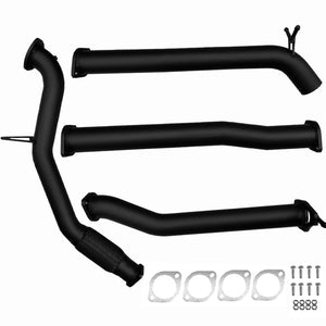 Ford PX Ranger 3.2L 3" Turbo Back Exhaust - No Cat With Diff Pipe