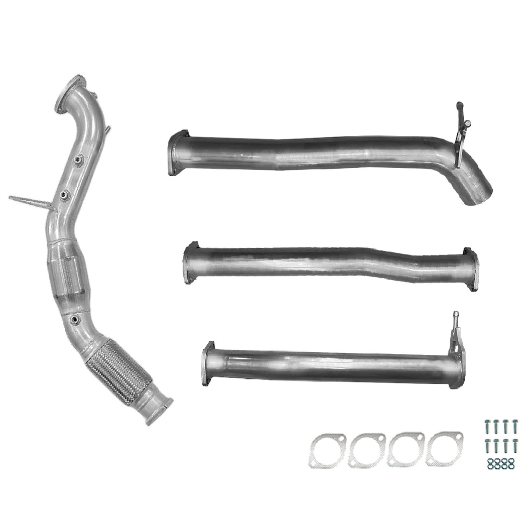 Ford Ranger PX2/PX3 3.2L Turbo Back Exhaust - Cat & Diff Dump Pipe