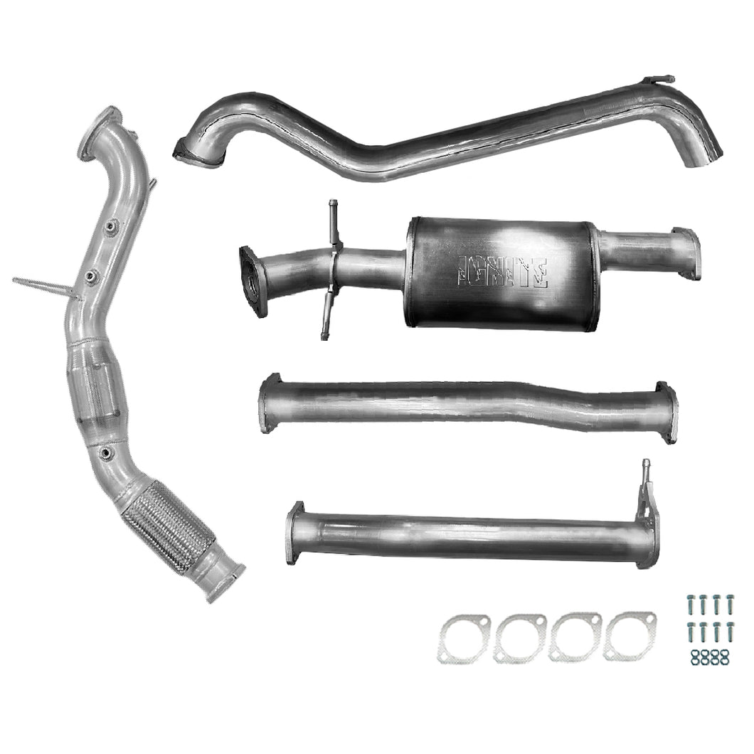 Ford Ranger PX2/PX3 3.2L Turbo Back Exhaust - Cat & Muffler